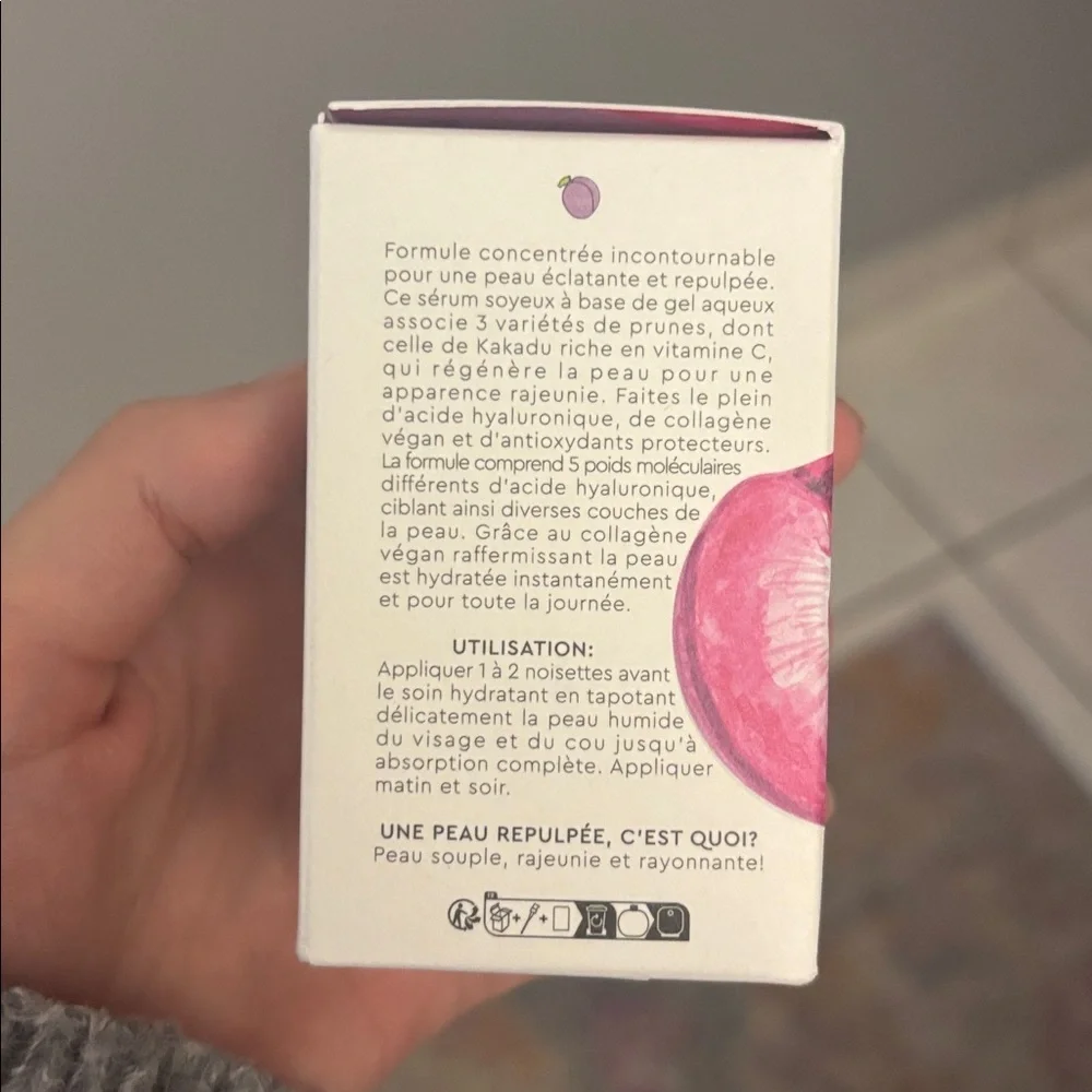 BUNDLE Glow Recipe Plum Pump Hyaluronic Serum & Mini Cream New in Box